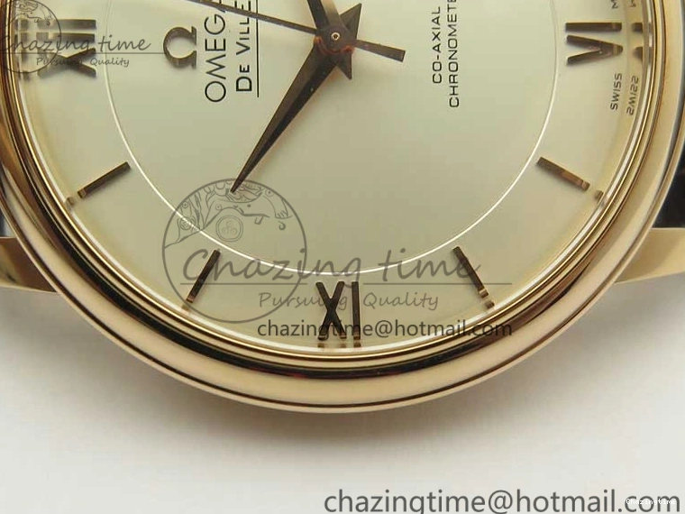 0119 Practical De Ville RG MKF 1:1 Best Edition Silver Dial RG Markers on Brown Leather Strap MIYOTA 9015 V 8049